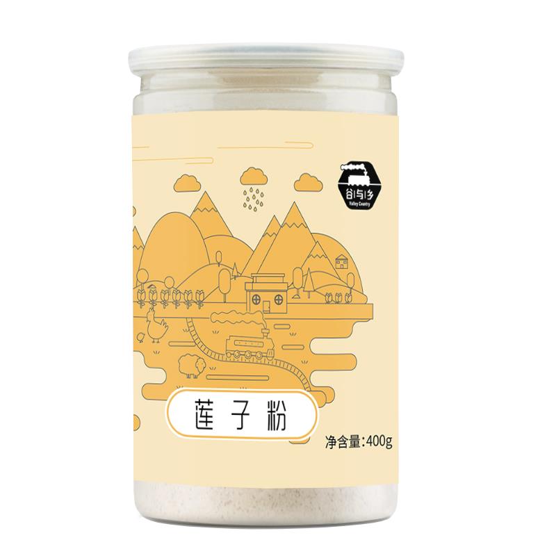谷與鄉(xiāng)四神粉代餐粉現(xiàn)磨麩炒熟茯苓山藥芡實蓮子薏米粉五行健 罐裝400克 罐裝400克