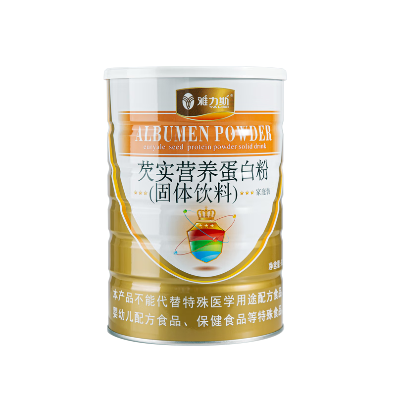 雅力斯芡实营养蛋白粉家庭装大豆分离蛋白芡实营养固体饮料920g