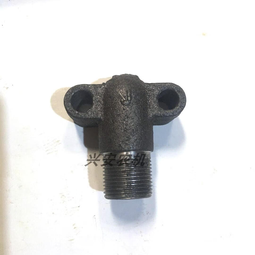 液压齿轮泵法兰盘接头30系列油泵进出油口接头通用法兰盘 30系列2眼22