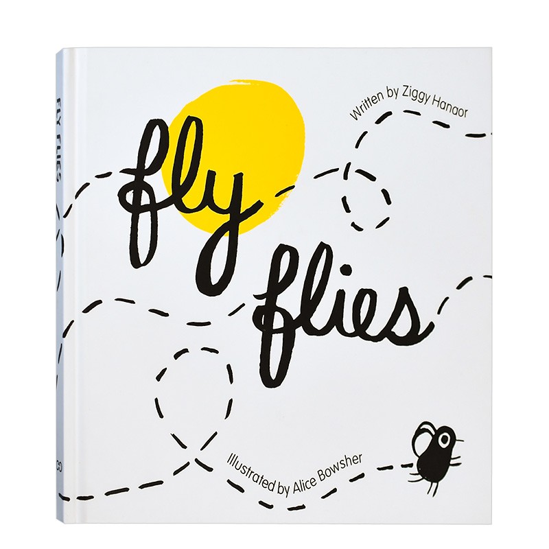 【现货】fly flies 飞来飞去的苍蝇 原版儿童艺术 3-6岁英文绘本英语