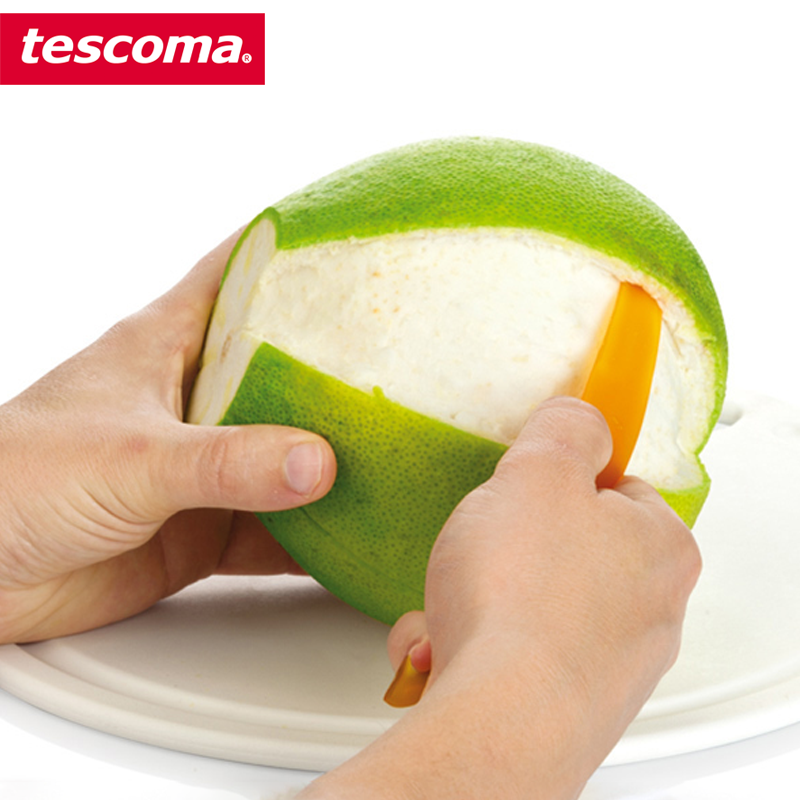 tescoma捷克进口柚子剥皮器塑料不伤手西柚去皮器柚子不再难剥开柚子