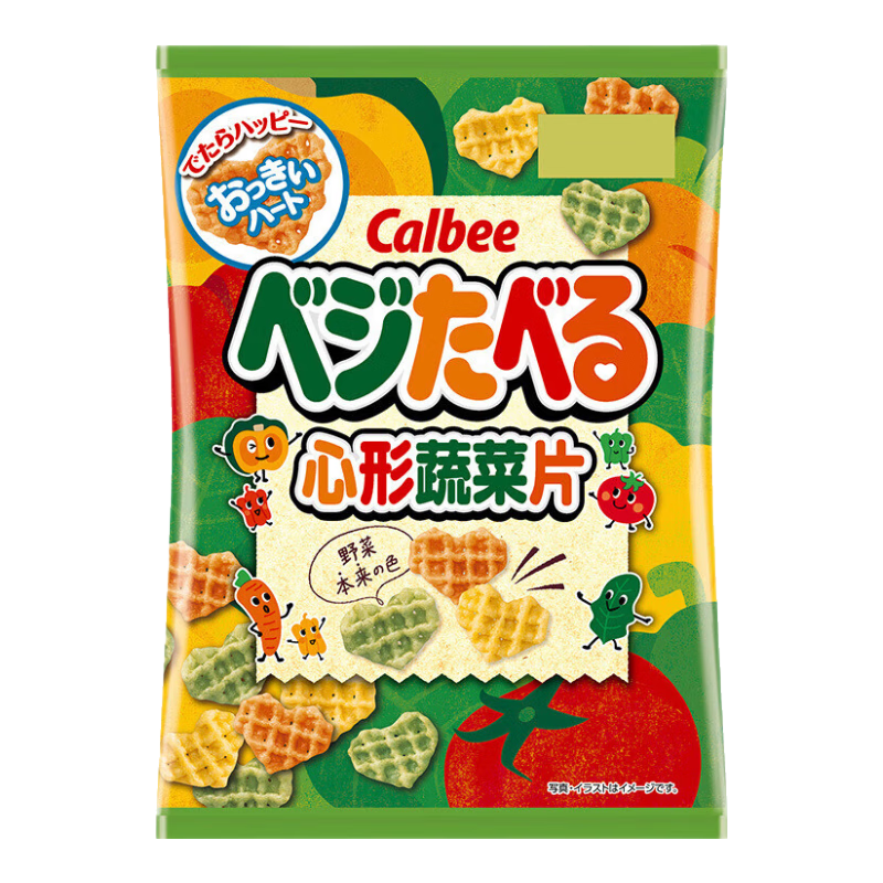 ���ֱȣ�Calbee����Ƭ �����߲�Ƭ55g ���� �ձ����� �칫�����н����ʳ��ʳƷ