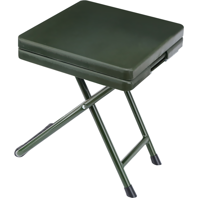 荣将 户外折叠凳 多功能便携折叠板凳士兵两用制式学习椅