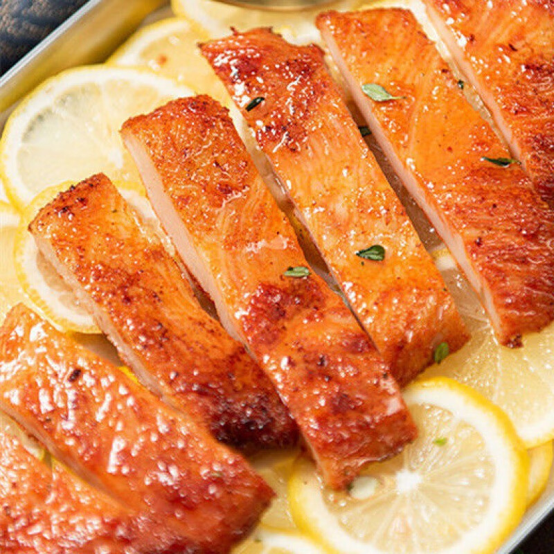 半成品冷冻10片鸡胸肉汉堡黑椒鸡排香煎大鸡扒 奥尔良鸡排80克*10袋