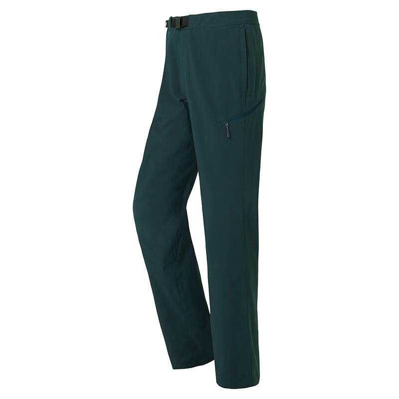 mont·bell 户外男款四季中厚徒步露营登山防风防泼水舒适运动长裤 1105673 深青色 DKTL M