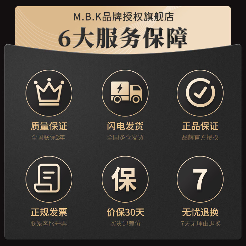 M.B.K美国品牌进口手表女潮流女士手表格简约休闲腕表时尚商务女表品牌 本色蓝面皮带【进口机芯】