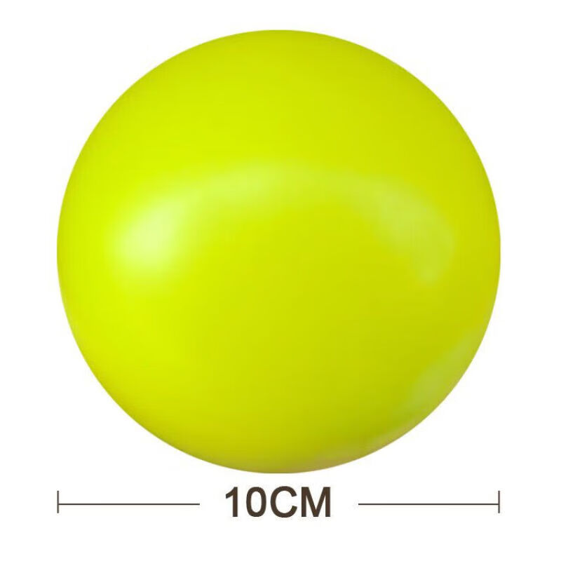 gubpmtshim瑜伽球10cm实心耐用球锻练肌肉放松按摩 组合一(1个装)