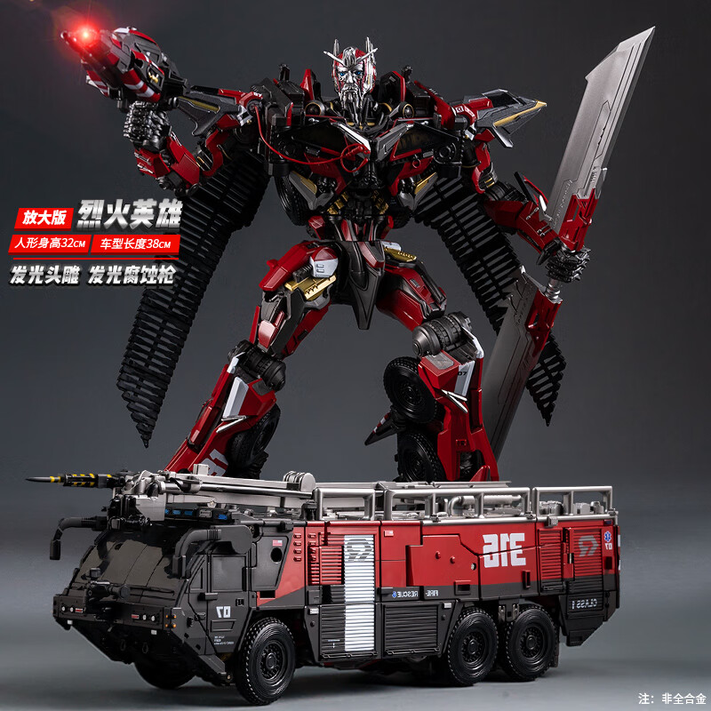 变形玩具金刚御天敌手办改造放大合金版ss御天敌模型汽车机器人 变形