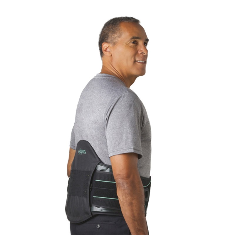 爱斯本 进口护腰带腰间盘突出腰椎固定器 医用腰托腰部支撑summit 631 均码 黑色