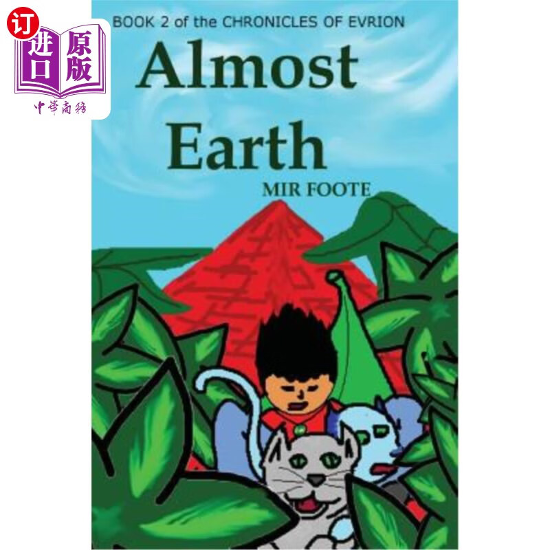 海外直订almost earth: the chronicles of evrion 《几乎地球:埃夫里