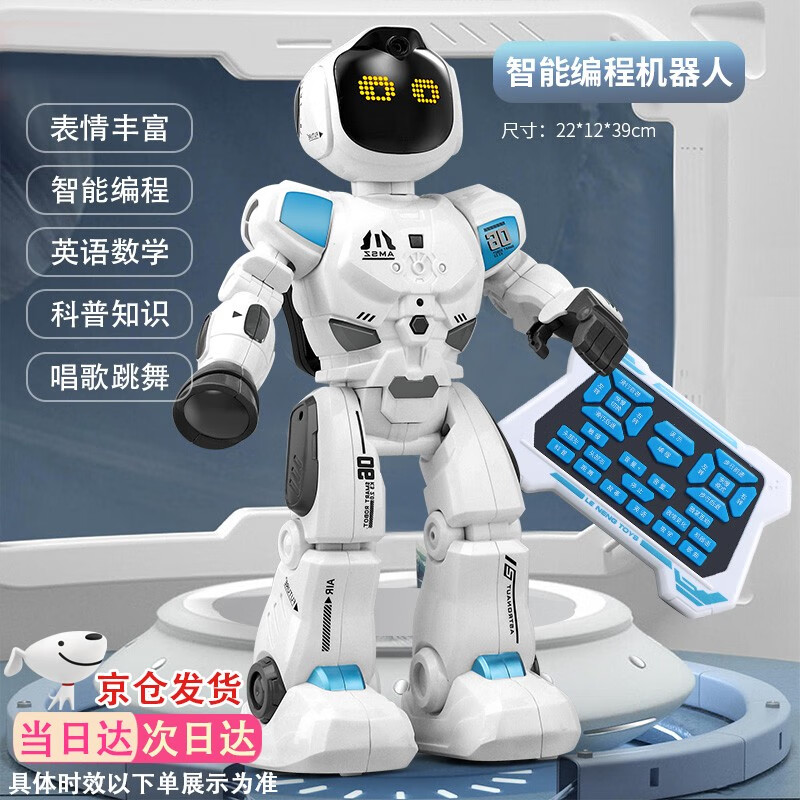 乐能儿童玩具智能机器人互动早教启智生日礼物电动遥控3-8岁男孩女孩 升级版可编程儿童早教跳舞机器人使用感如何?