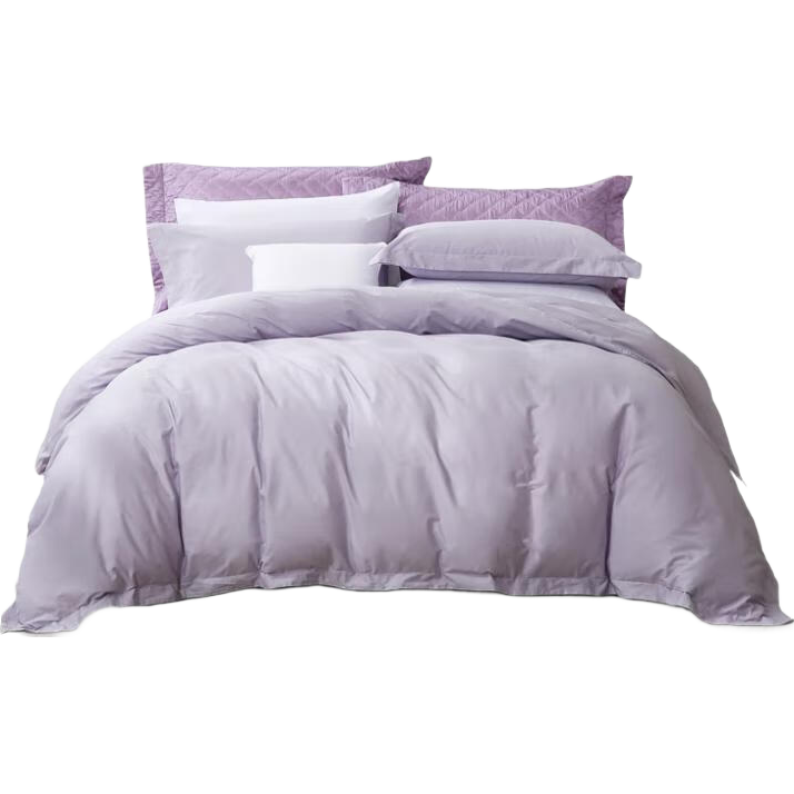 富安娜家纺纯棉被套单件全棉被罩单双人1米5床适用(203*229cm)风尚