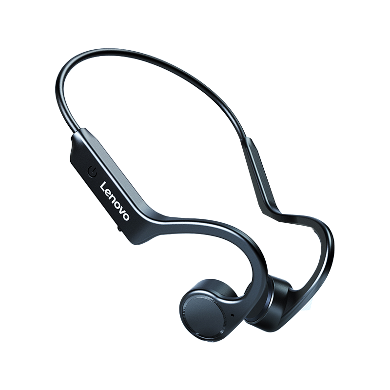 联想(Lenovo) X4黑色  骨传导蓝牙耳机 跑步运动耳机 重低音音乐耳机 通用苹果华为小米手机