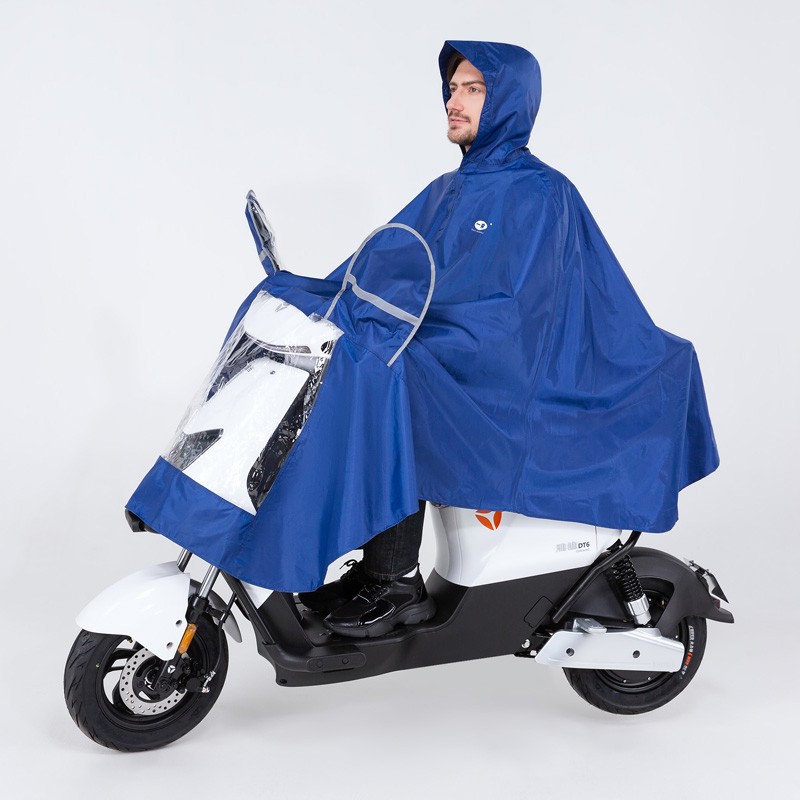 imate亿美一来LM107单人专用摩托车雨衣雨披 户外骑行雨衣 有效防水防雨 反光雨衣 宝蓝 XL