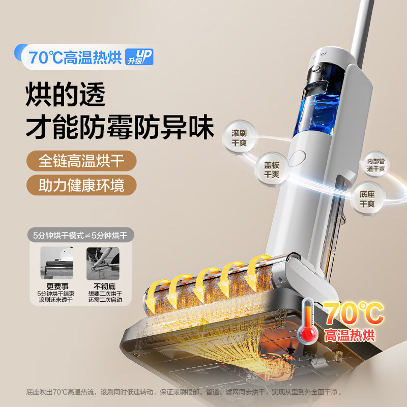 海尔A500Pro智能洗地扫拖机扫拖一体洗地机热销中,快来看看怎么样!