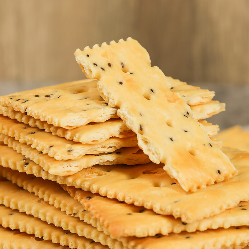 盒马MAX 牛油果奇亚籽苏打饼干 1.5kg 奇亚籽味 1.5kg 每袋
