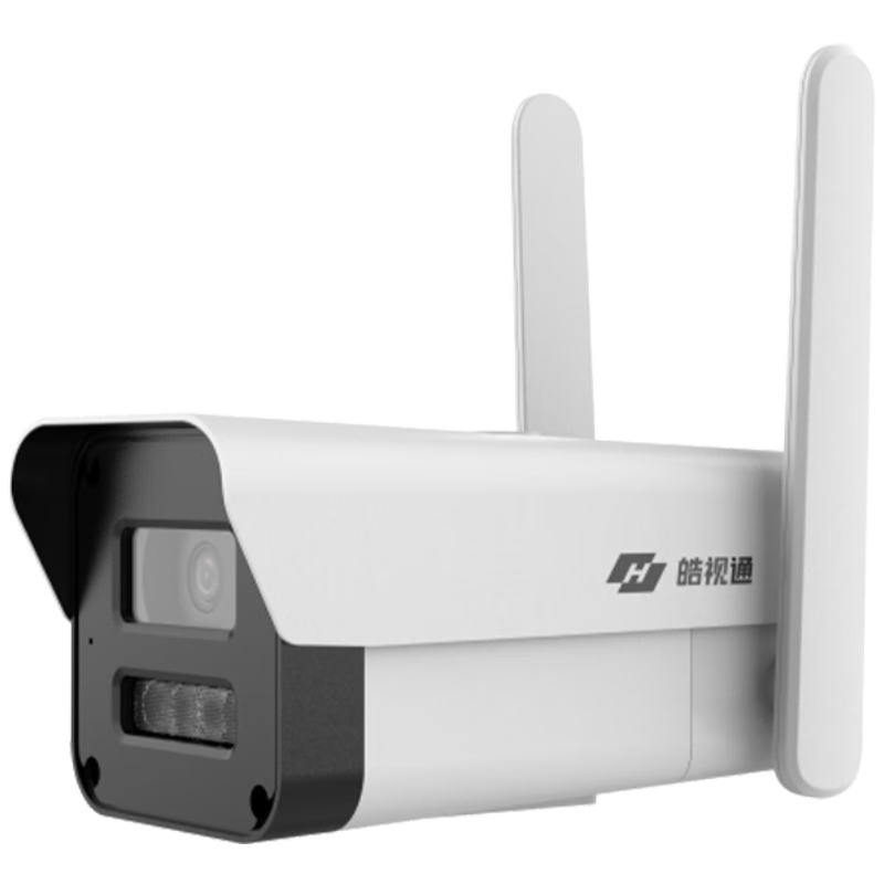?？低暎℉IKVISION）皓視通無線攝像頭監(jiān)控400萬高清全彩夜視家用監(jiān)控室外WiFi監(jiān)控器手機(jī)遠(yuǎn)程語音對講 1路含64G