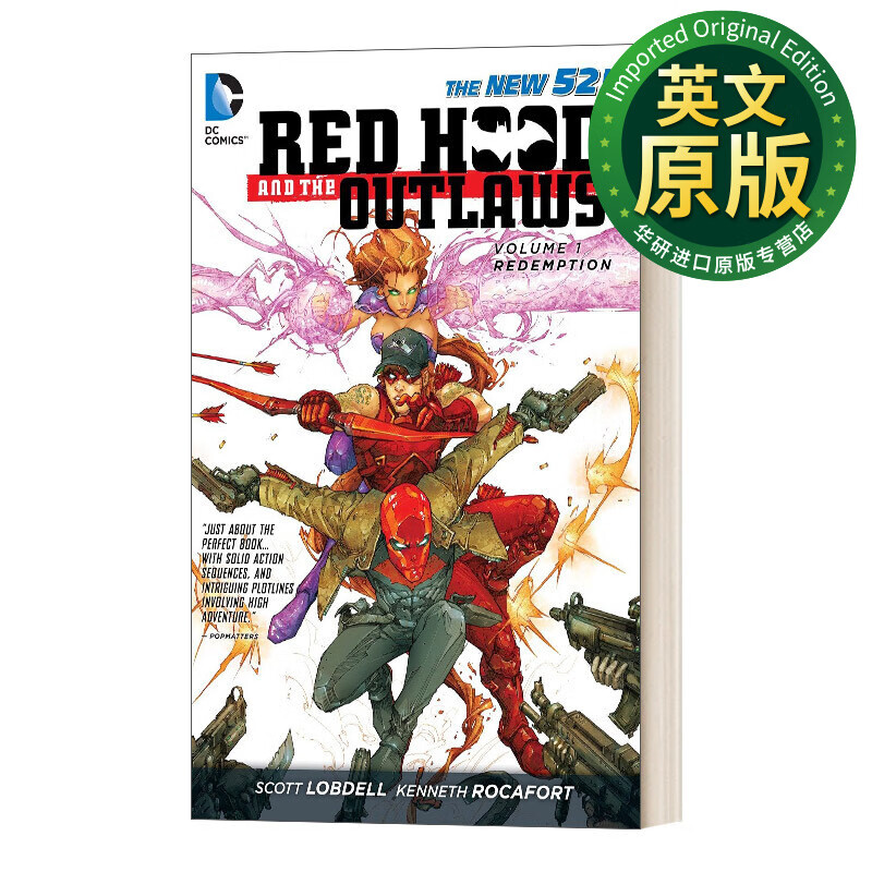 red hood and the outlaws vol 1 红头罩与法外者卷1 救赎 英文原版