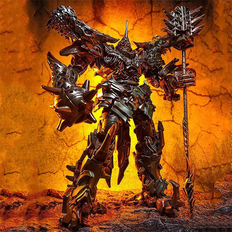 黑曼巴变形玩具 钢索ls-05变形玩具电影ss合金放大版金刚送小柱子 ls