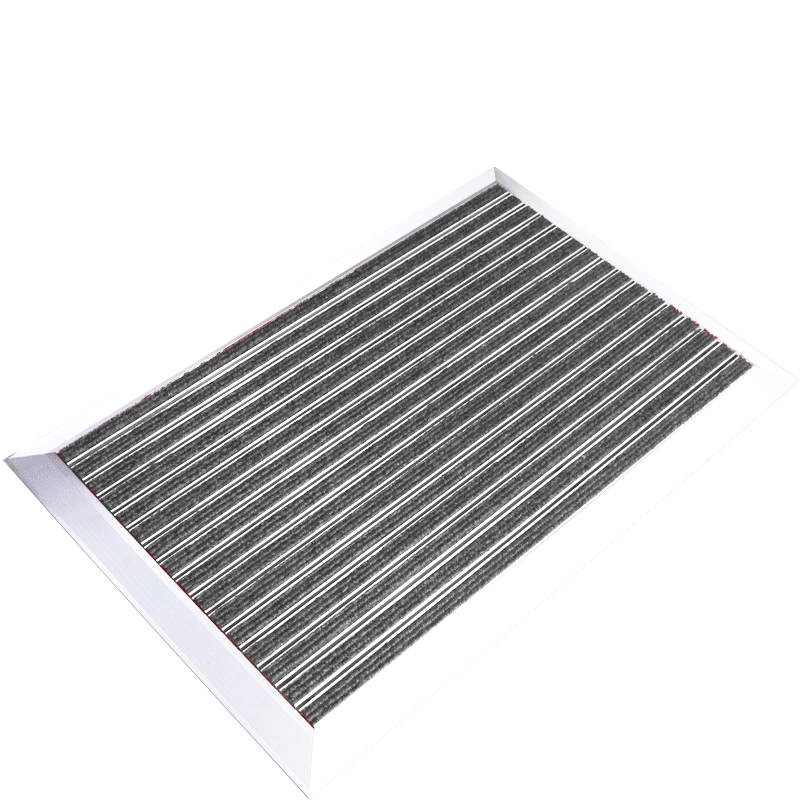 洁力铝合金防尘地垫进入户大门厅口防滑垫除尘酒店银行公司脚垫可定制