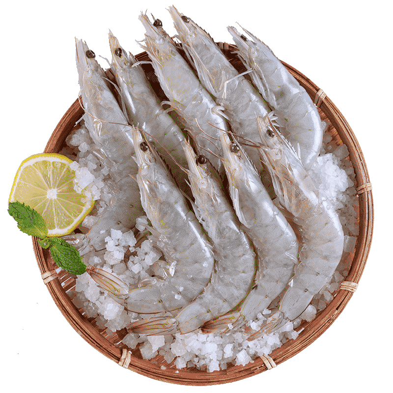 京觅 厄瓜多尔活冻白虾1.4kg 大号55-70只 全球系列 京东旗下自有品牌