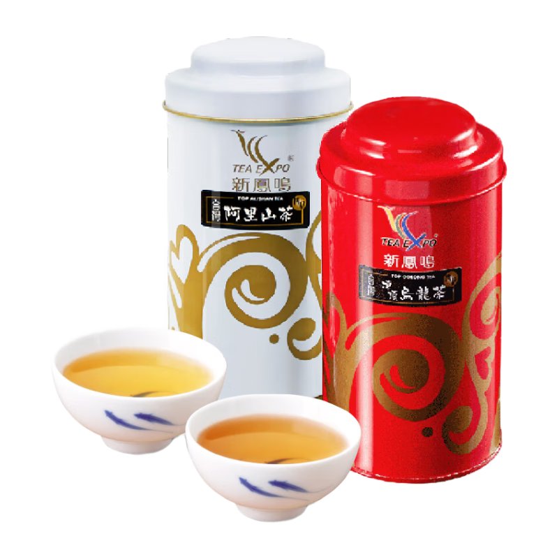 新鳳鳴冻顶乌龙茶中国台湾阿里山茶优质茶礼盒高山茶