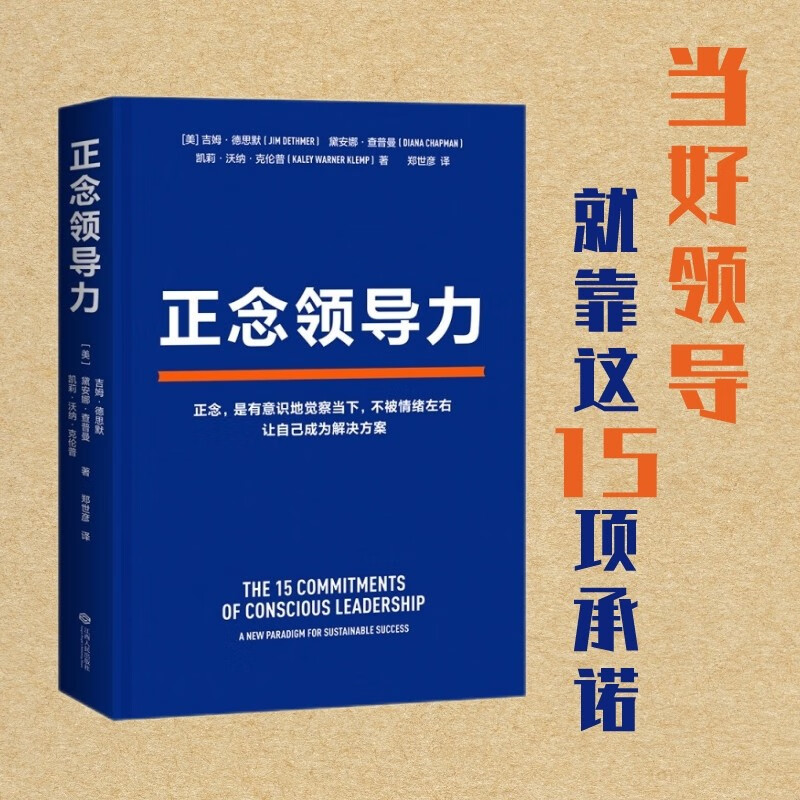 正念领导力 企业中高层管理学 领导学 经纬中国创始合伙人邵亦波作序 一本从心出发的领导力之书 一套逻辑体系清晰、实操性强的“管理者手册” 领导管理学 如何成为出色领导 果麦图书