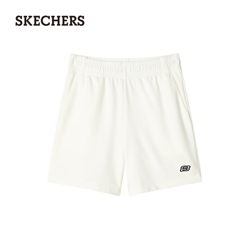 斯凯奇（Skechers）夏季新款男女舒适宽松休闲运动裤纯色
