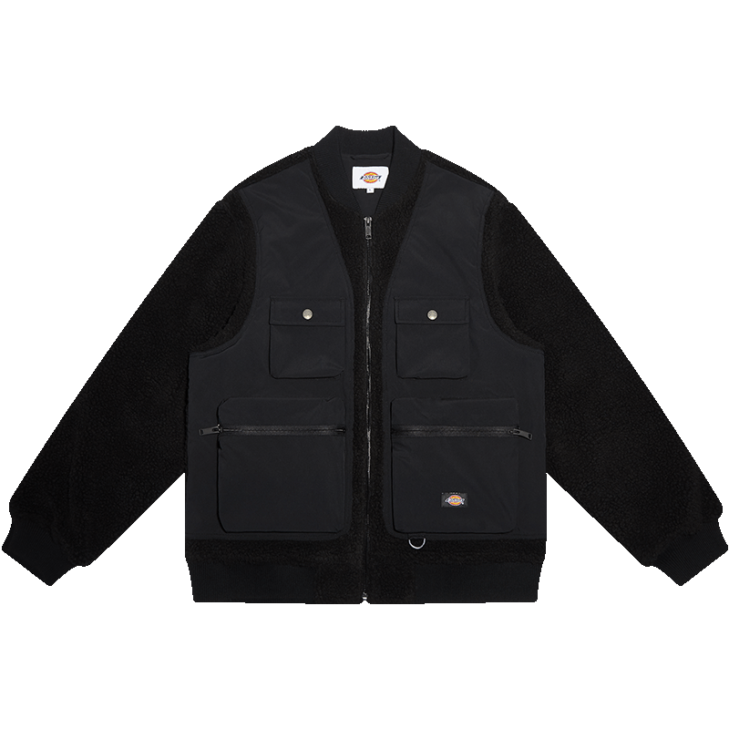 Dickies�޷� ʱ��ƴ��ɫ��ڴ������׼п� ��ʽ������� ��ɫ S 168Ԫ