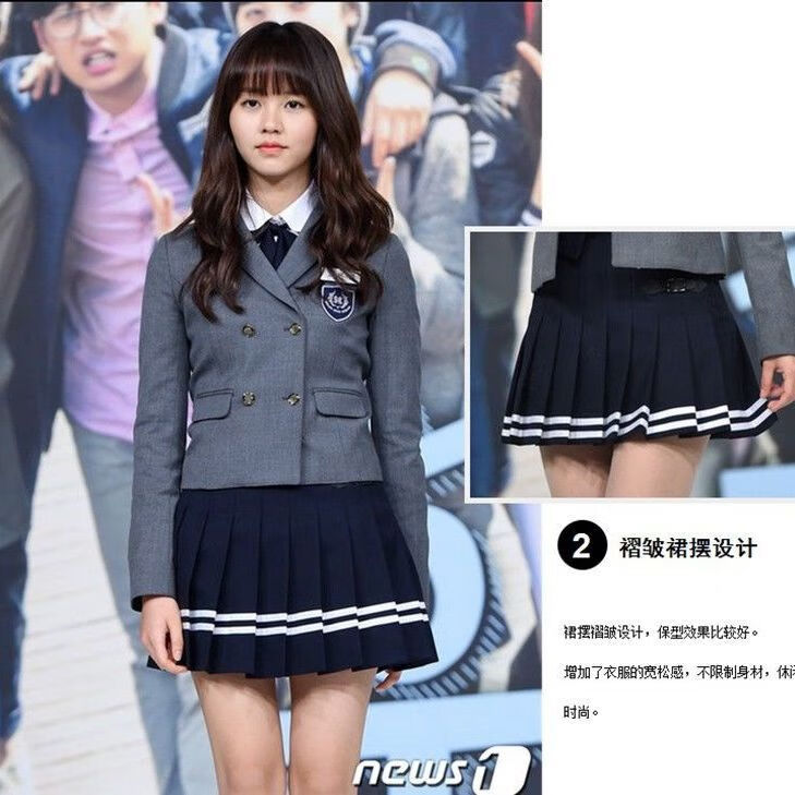 骄拓夏天女高中生jk制服套装学院风韩版校服英伦风日系班服夏季毕业照
