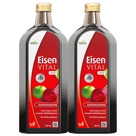 Huebner�°��ȵ¹�����ԭ�� Eisen��Ԫ�� �и����˲�����Ѫ ��ά����C  ���Լ۱ȸߡ� 500ml*2ƿ