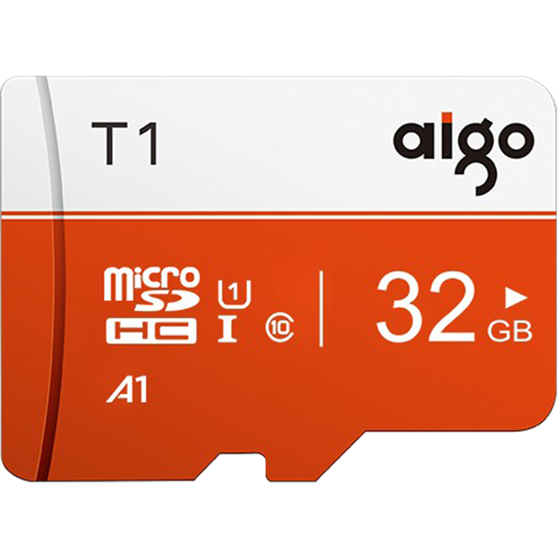 aigo 爱国者 T1 高速专业版 Micro-SD存储卡 32GB（UHS-I、U1、A1）