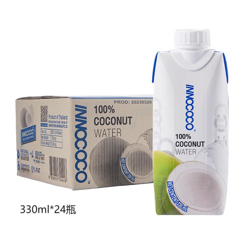 INNOCOCO̩������100%Ҭ��ˮ330ml*24ƿ��Ҭ��֭Ҭ��ˮ���䲹������