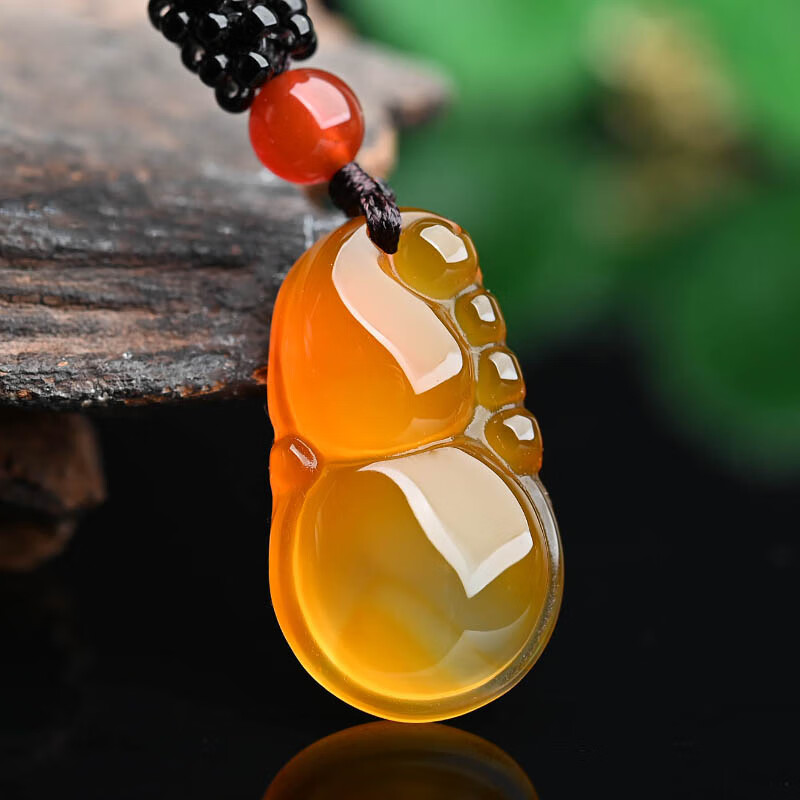 虎薇珠宝严选【每日漏】玉髓葫芦吊坠玉葫芦玉坠男女款送礼520礼物