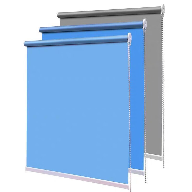 迪茵(diyin)卷帘logo广告窗帘遮光卷拉升降阳台浴室办公室卧室免打孔