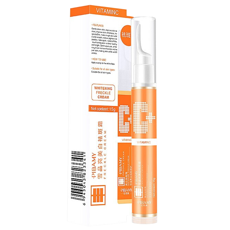 比芭美 祛斑霜去斑笔雀斑痘印vc点斑笔晒斑黑斑黄褐斑遗传斑妊娠斑