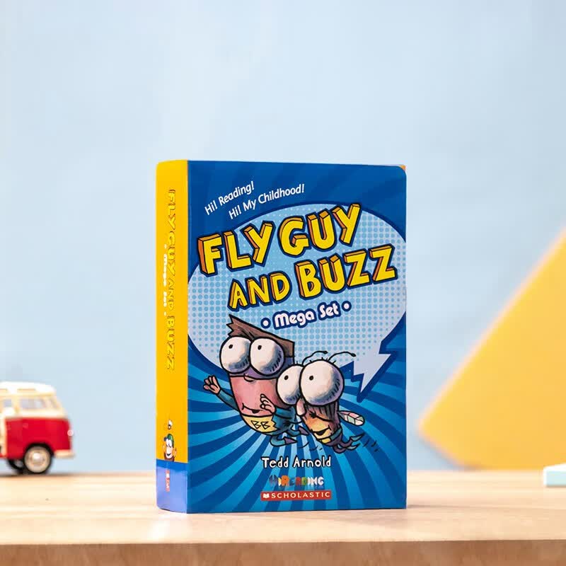 【点读版】苍蝇小子（20册） Fly Guy And Buz   英文原版进口  全球经典桥梁书 《纽约时报》畅销书 幽默英语漫画彩页 英语启蒙 [7-12岁] 学乐童书怎么样,好用不?