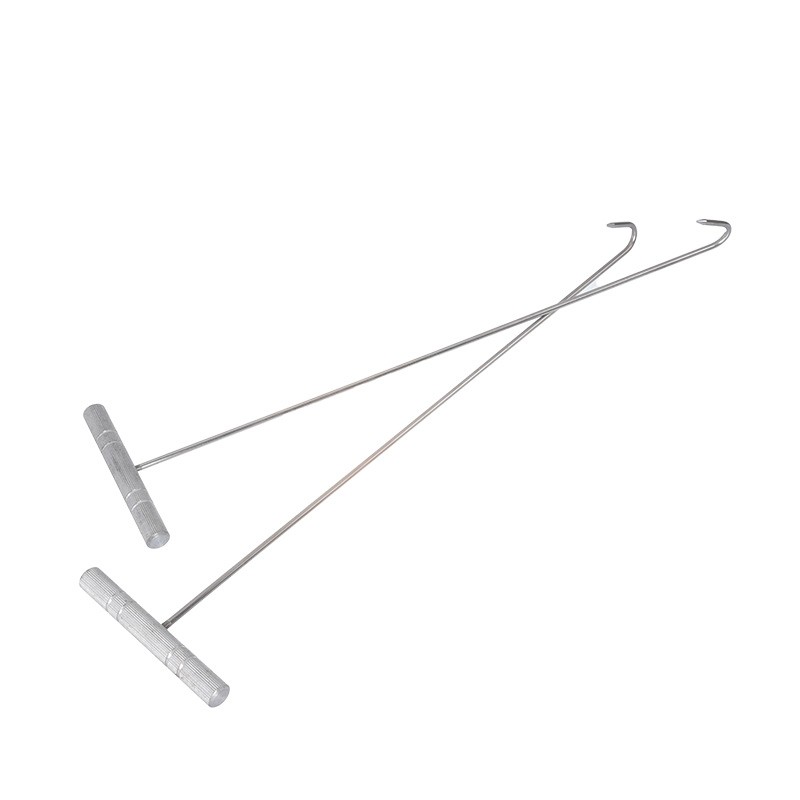 约克(york) 不锈钢母猪用助产钩 仔猪助产钩40cm兽用母猪助产器械一个