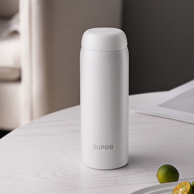 苏泊尔 supor 316l不锈钢保温杯情侣学生商务水杯暖意系列转盖轻量
