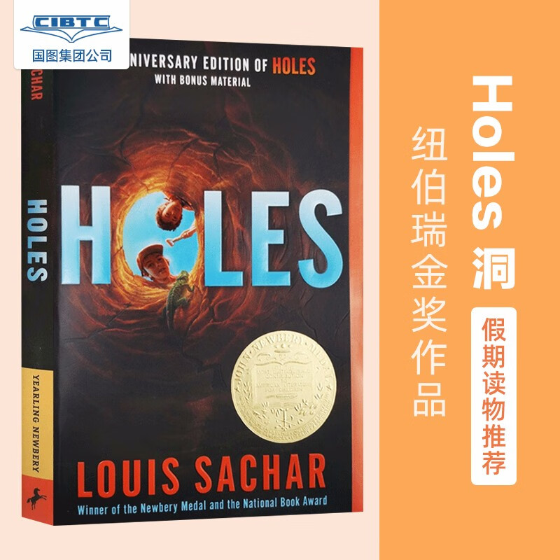 现货 英文原版 holes 洞(纽伯瑞金奖作品)假期读物推荐