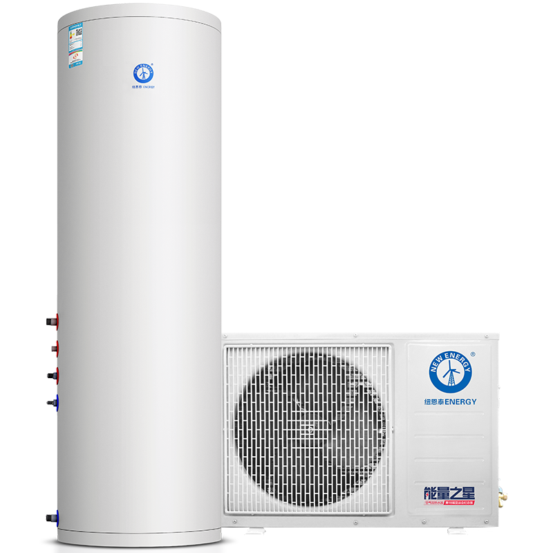 纽恩泰空气能热水器 空气源热泵 能量之星 2匹320L银色