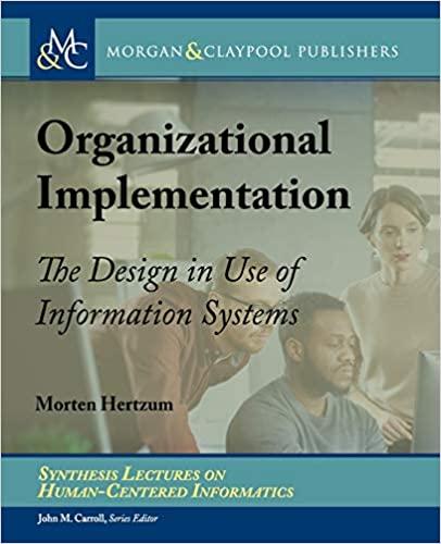 预订Organizational Implementation