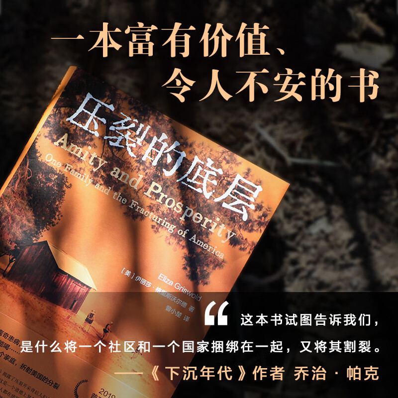 压裂的底层 普利策奖获奖作品纽约时报年度关注图书一本富有价值令人不安的书一曲乡下人的悲歌外国文学小说 新华书店正版书籍