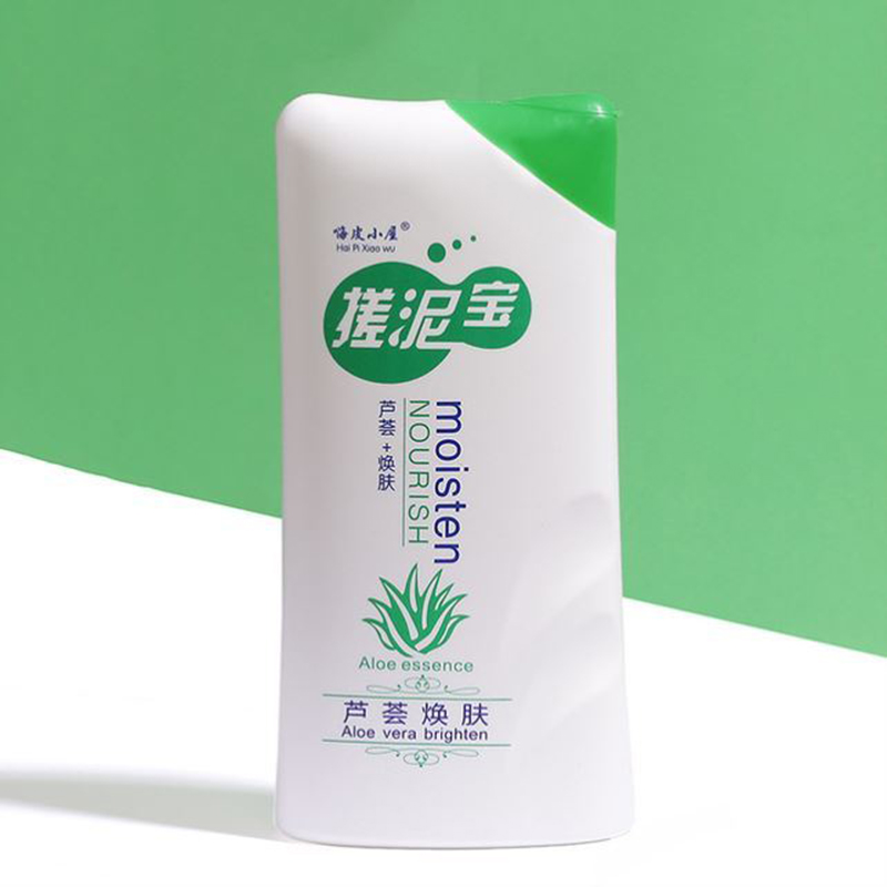 嗨皮小屋搓泥宝男士女士身体软化角质沐浴露500ml搓澡泥搓泥膏 芦荟