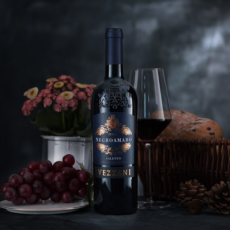 蓝菲酒业 意大利进口红酒 维泽安尼干红葡萄酒 单支装