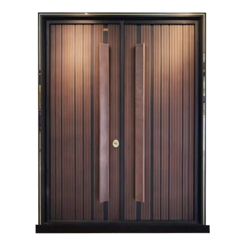 防爆别墅大门铸铝门双开中式现代子母门入户门 豪华双面款式/平米