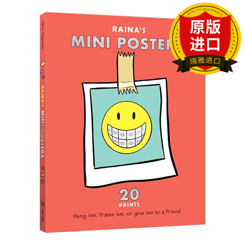 rainas mini posters 文创明信片 瑞雅进口原版