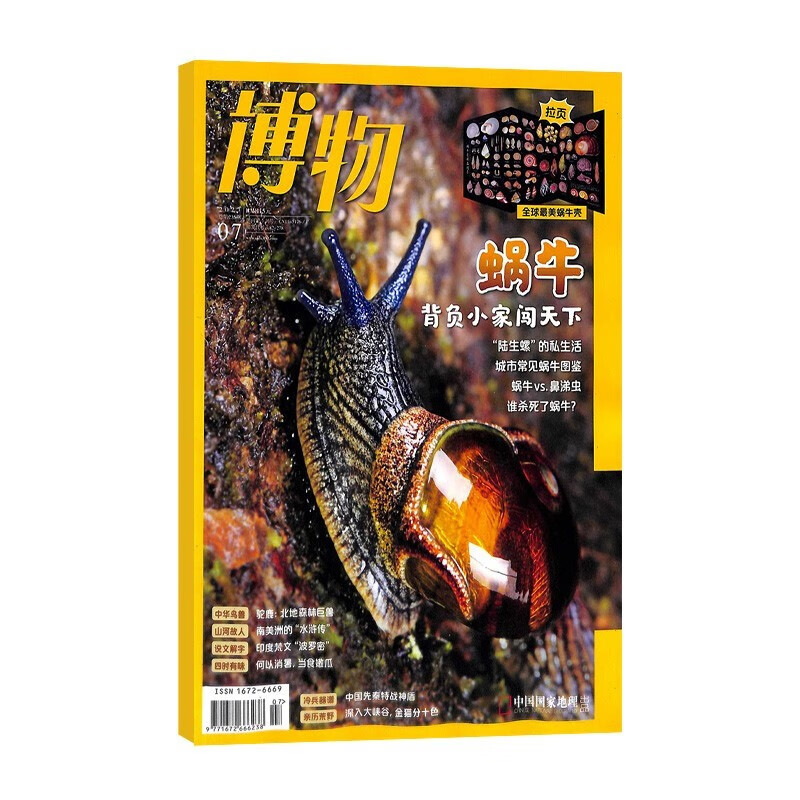 包邮【2023年单期订阅】博物2023年7月【背负小家闯天下】杂志铺 青少年科普百科知识博物君 单期订阅 中国国家地理出品