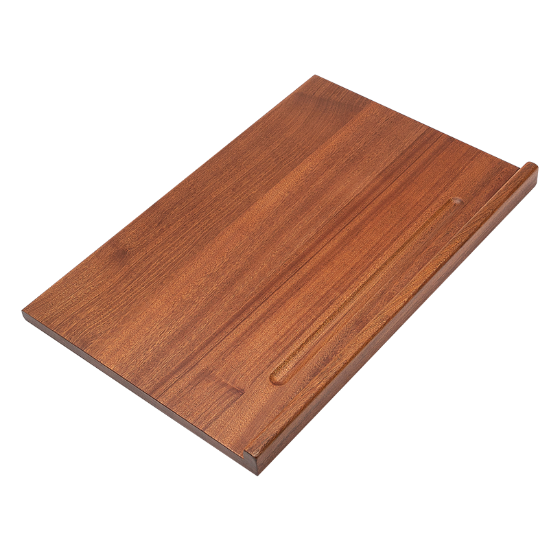 雙槍烏檀木搟面板切菜板實木家用面板揉面和面板案板大號70*45*2cm  