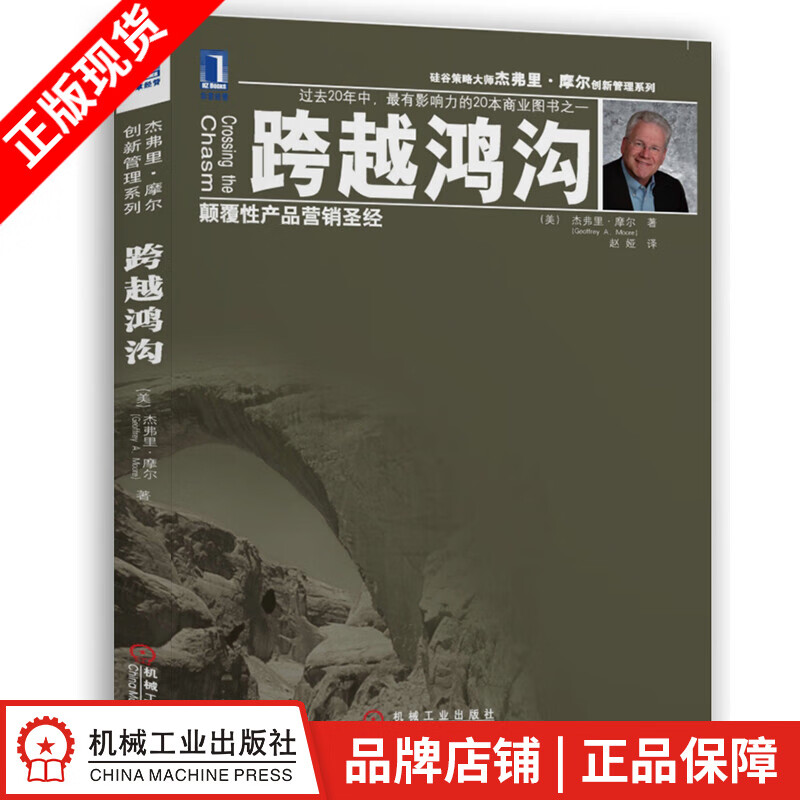 现货包邮 跨越鸿沟：颠覆性产品营销圣经 杰弗里 摩尔[图书]创新管理系列|8065132